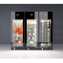 Glass door meat and cheese dry aging coolers