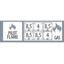 SPS 7012 G | 6 égős gáztűzhely