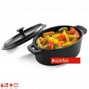 High mini oval pan with lid 12,5x9,3 cm 0,25 Lts