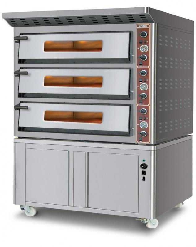 UMF 3000 - Triple deck electronic pizza oven