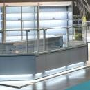 ZARA2 100 | Egyenes üvegű csemegepult telepített aggregáttal és ventilációs hűtéssel