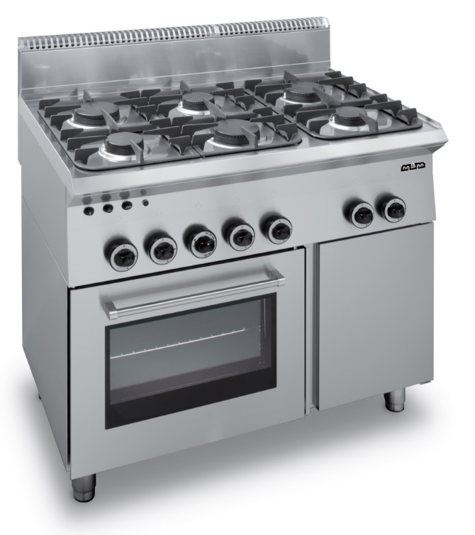 G6SFEA65 | 6 burner electric oven 