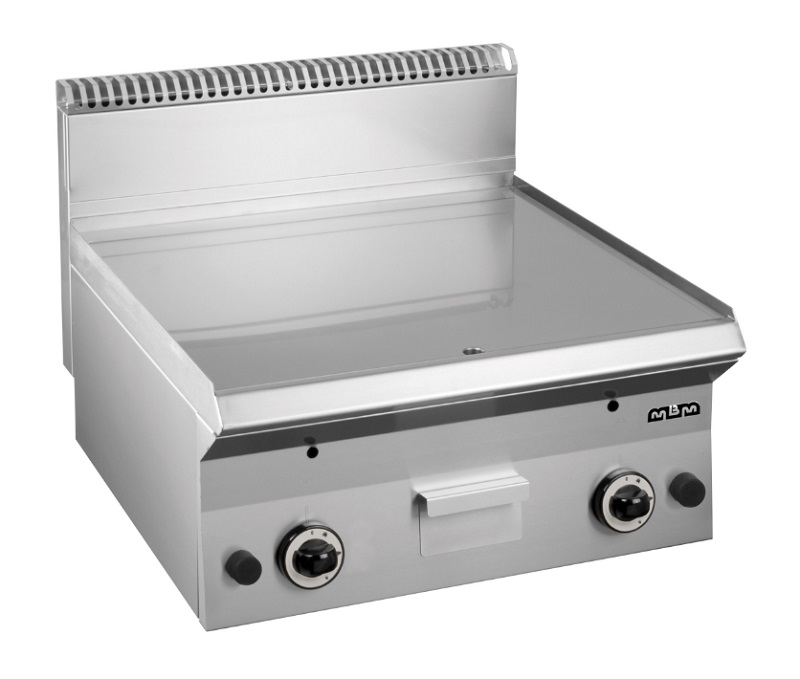 GFT665LC | Gas grill with chromed smooth plate