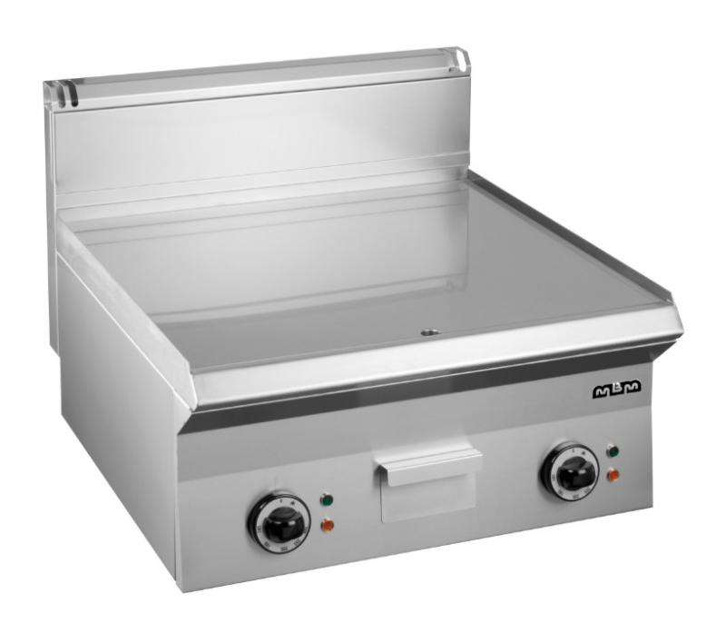 EFT665LC | Electric grill with chromed smooth plate
