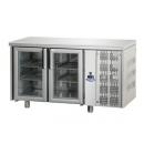 TF02MIDPV | Glass door refrigerated worktable GN 1/1