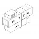 RX 244 AS | DIHR Rack Conveyor Dishwasher with Prewash Module