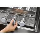 RX 244 AS | DIHR szállítószalagos mosogatógép „leverető-előzuhanyzó” zónával