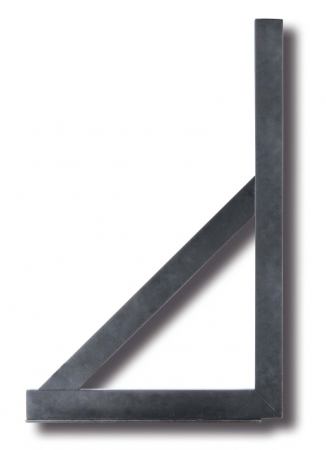 Derékszögű vonalzó - alumínium, 1,2 m