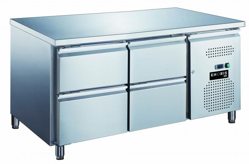 KH-GN2140TN | Refrigerated worktable with 4 drawers