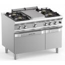 FB711MFG4XL | 4 Burners Gas Range On Gas Oven with central plate