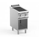 PQR74A | 2 Alligned Plates Electric Range On Open Stand