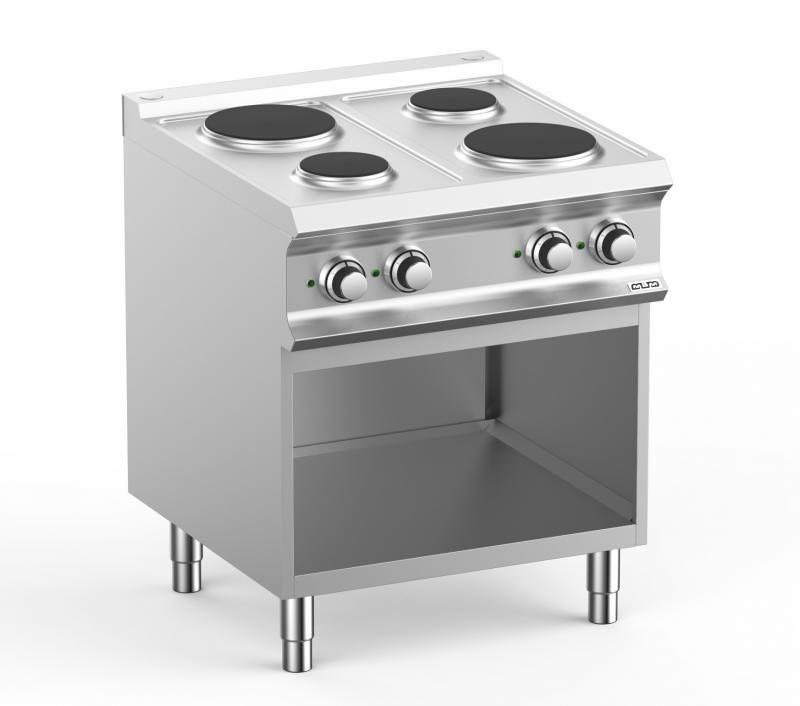 PR77A | 4 Round Plates Electric Range On Open Stand