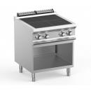 PQR77A | 4 Alligned Plates Electric Range On Open Stand