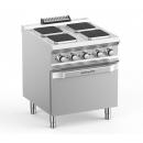 PQ77FE | 4 Square Plates Electric Range On Oven