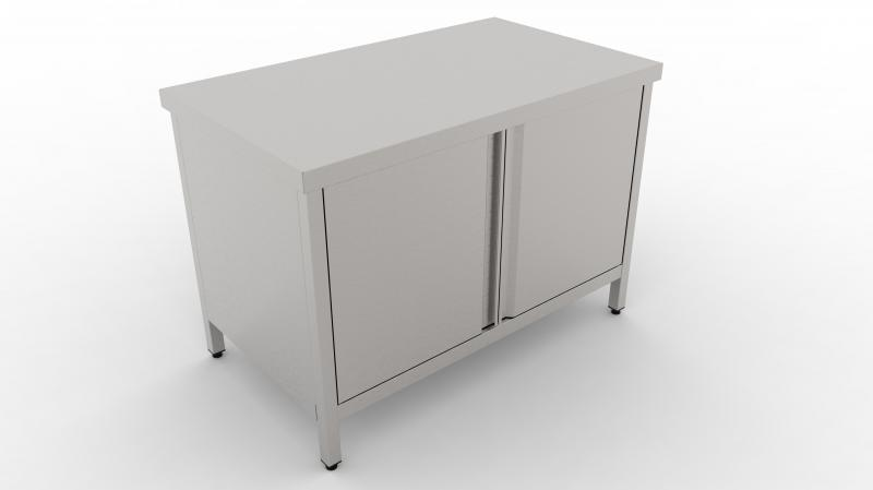 700-series | Stainless steel storage table with door