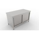 600-series | Stainless steel storage table with sliding door