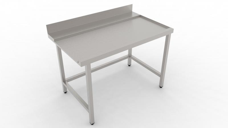 700x700x850 | Stainless steel outlet table