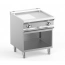 FTBE77ALR | Electric 1/2 Smooth 1/2 Ribbed Plate On Open Stand