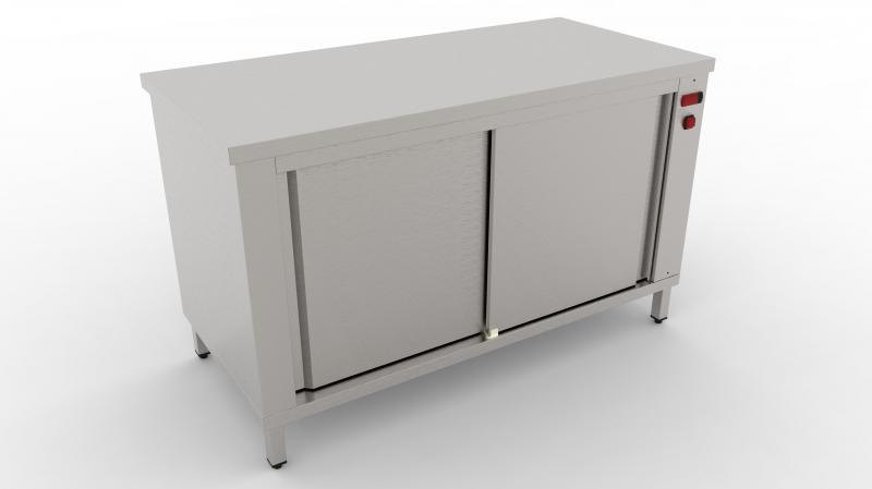 1200x600x850 | Plate warmer with 2-side sliding door