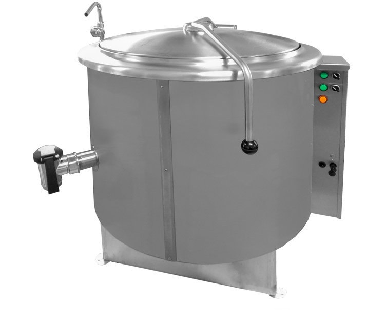 RKG-200 | Gas fixed cilyndrical boiling Pan