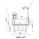 AMIS LIFT 0.94 | Refrigerated counter
