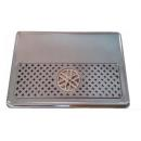 600x422x38 mm | Drip tray with glass rinser