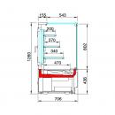 SWEET GLOBAL 2 VD SELF C/S L140 | Self-service refrigerated wall counter
