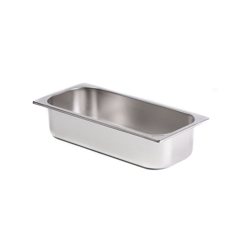 Stainless steel ice cream pan 3,6 L 360x250x80 mm