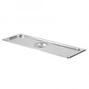 GN stainless Lid 2/4 - 530x162 mm