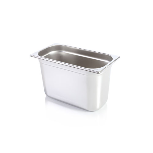 GN container 1/3 - 200 mm, stainless steel - 7,3 Lts