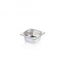 GN container 1/6 - 65 mm, stainless steel - 1 Lts
