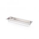 GN container 2/4 - 65 mm, stainless steel - 4 Lts
