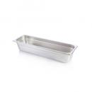 GN container 2/4 - 100 mm, stainless steel - 6 Lts
