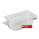GN container 1/4 - 100 mm, Polycarbonate - 2,46 Lts 