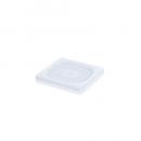 GN 1/6 Lid to polypropylene, polycarbonate - White