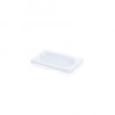 GN 1/9 Lid to polypropylene, polycarbonate - White