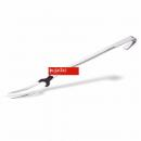 One piece meat fork 2 prongs 47 cm