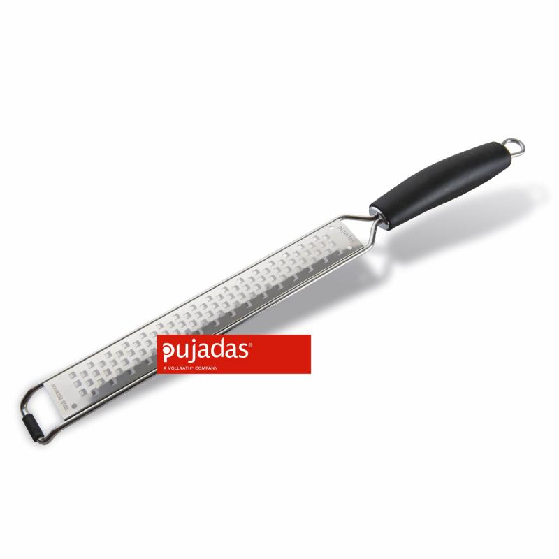 Stainless steel slim grater medium with handle 39,5x3,5cm