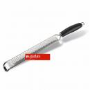 Stainless steel slim grater medium with handle 39,5x3,5cm