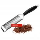 Stainless steel wide grater extra coarse with handle 31,5x7,3cm
