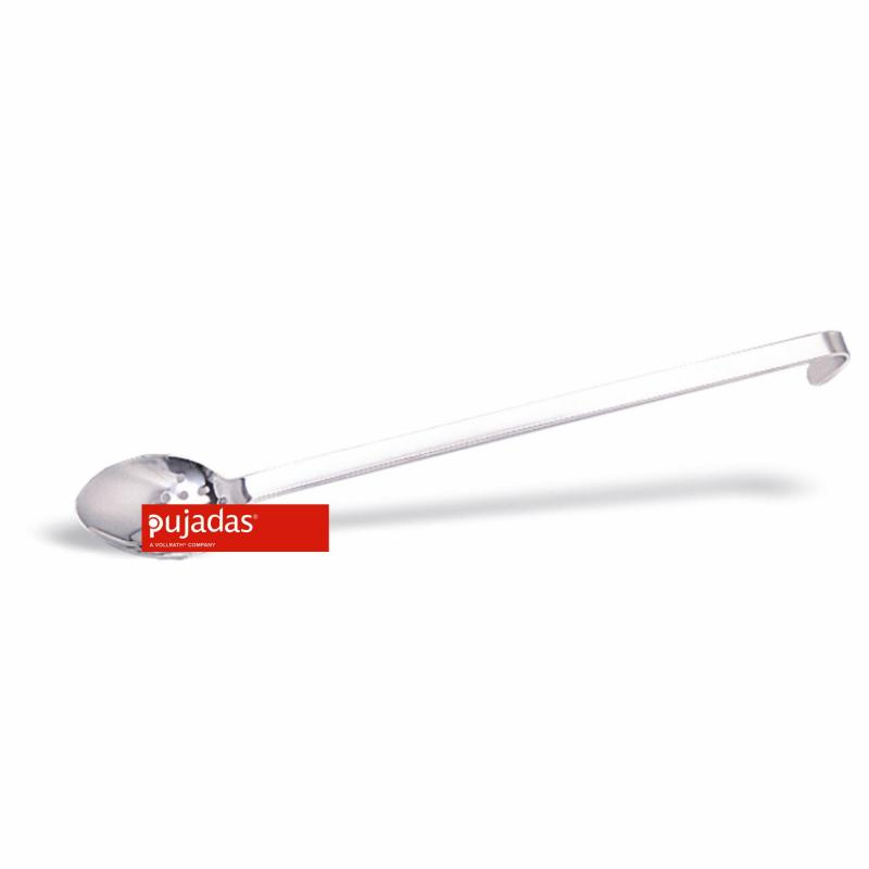 Professional one piece perforated spoon 37 cm