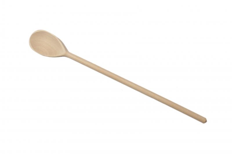 Wood spoon oval 40 cm