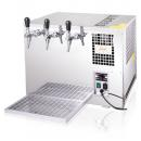 AS-110 Inox Green Line | Tropical beer cooler with 3 taps (CO2)