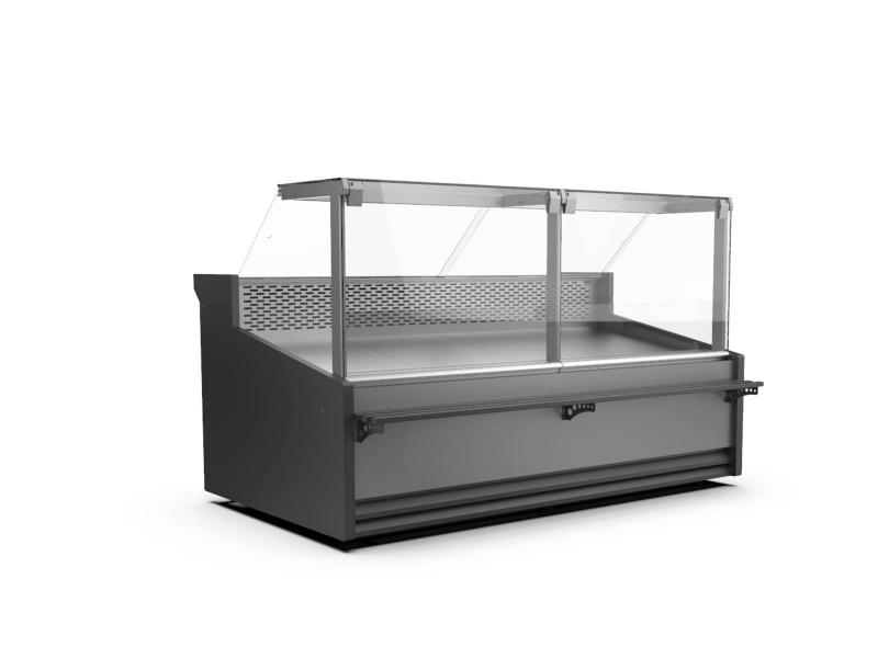 WCh-8/1 Carmen 1330 LS | Counter with straight glass with built-in aggr. (D)