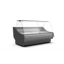 OFELIA | Counter with curved glass with built-in aggr.(D)