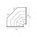 WCH-7 Nw OFELIA | Corner counter plug in (S)