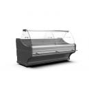 WEGA | Counter with curved glass with built-in aggr.(S)