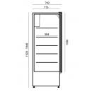 SCH-1-1/700 WESTA | Refrigerated cabinet