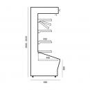 RCh-3 Syriusz 1330 ZZ | Refrigerated shelving without aggr.