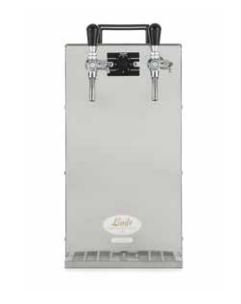 KONTAKT 155/K Green Line | Dry contact double coiled beer cooler with built-in air compressor